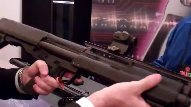 Kel-Tec KSG Shotgun Explained at SHOT Show 2011