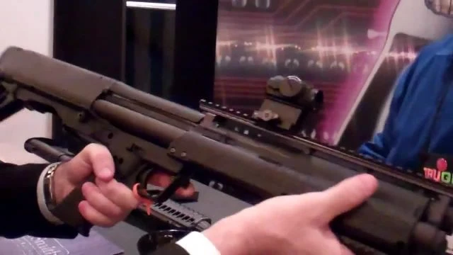 Kel-Tec KSG Shotgun Explained at SHOT Show 2011