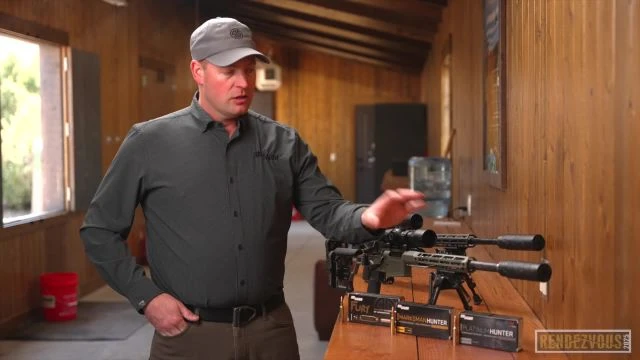 Sig Sauer Hunting Ammunition, Endure Suppressor and Sawtooth .308 Rifle