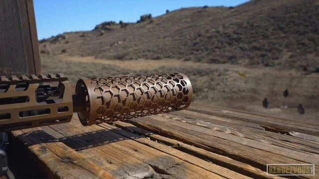 Sig Sauer Surge 5.56 Suppressor and Romeo at Rendezvous 2025