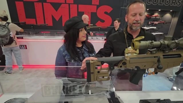 Barrett's New MRAD Covert Compact Rifle at Shot Show 2026